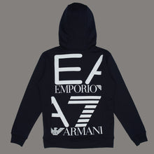 EA Hoodie Back Print - Navy